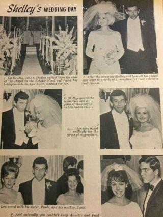 Shelley Fabares,  Full Page Vintage Clipping