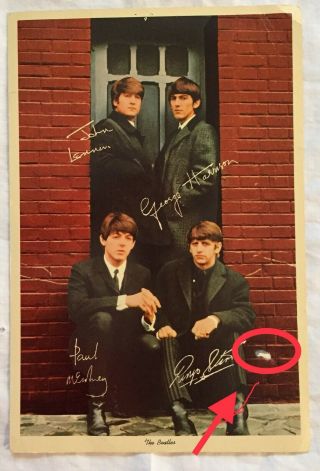 Beatles Vintage 1964 Post Card