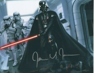 James Earl Jones Darth Vader Star Wars Autograph - 8x10 W Hologram