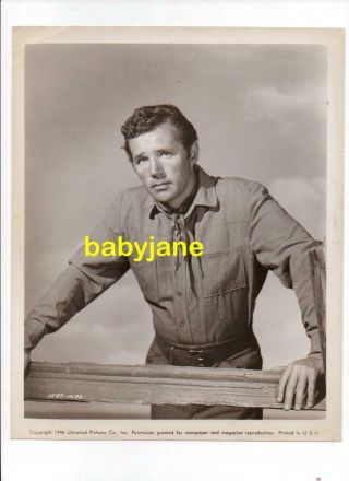 Howard Duff Vintage 8x10 Photo 1948 Western Red Canyon
