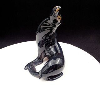 B & G Bing And Grondahl 1733 Denmark Large Sea Lion 6 1/2 " Figurine