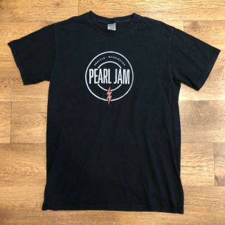 Pearl Jam T Shirt 2014 Tour Grey Medium