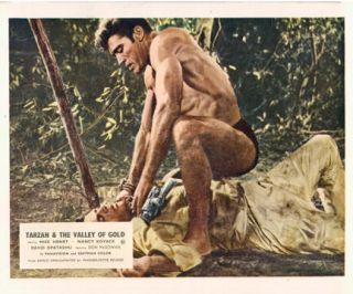 Tarzan And The Valley Of Gold Mike Henry Lobby Card