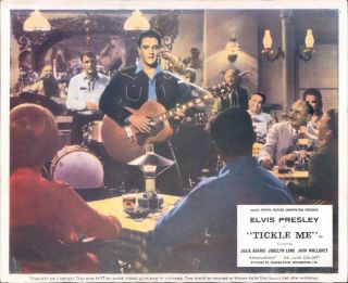 Tickle Me Elvis Presley Plays Guitar At Table Lobby Car