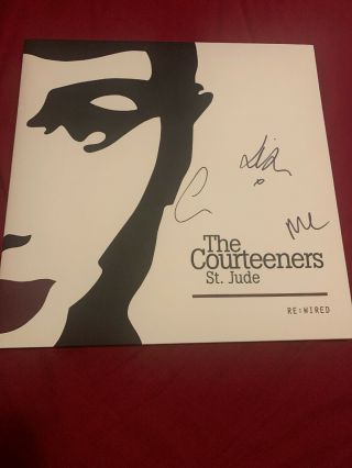 The Courteeners St Jude Rewired Signed Vinyl