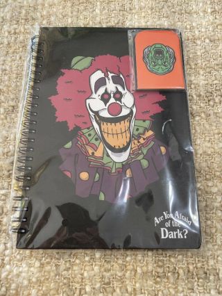 Nick Box Fall 2019 Are You Afraid Of The Dark?notebook With Bookmarks