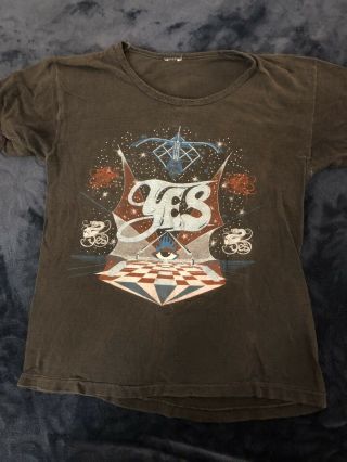 Vintage 1977 Yes Concert T - Shirt