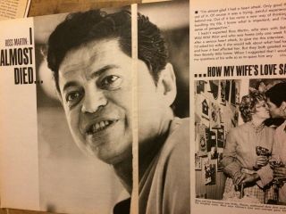 Ross Martin,  Wild Wild West,  Four Page Vintage Clipping