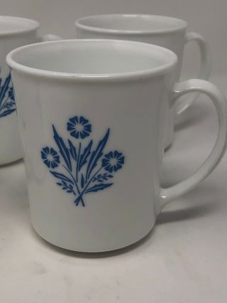 5 Vintage Corning Ware Blue Cornflower Coffee Tea or Cocoa Mugs 5