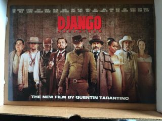Quentin Tarantino Django Unchained 20page Promo Ad Fyc Jamie Foxx Very Rare