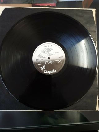 ULTRAVOX - VIENNA SIGNED LP Midge ure,  Chris cross,  Billy Currie,  Warren Cann 6