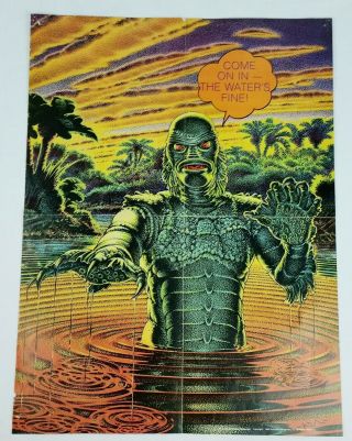 1980 Creature From The Black Lagoon Poster