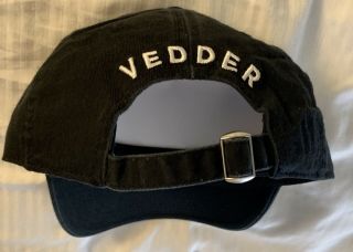 Eddie Vedder hat 2019 tour ohana festival ev star logo black pearl jam 3