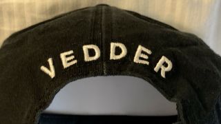 Eddie Vedder hat 2019 tour ohana festival ev star logo black pearl jam 4