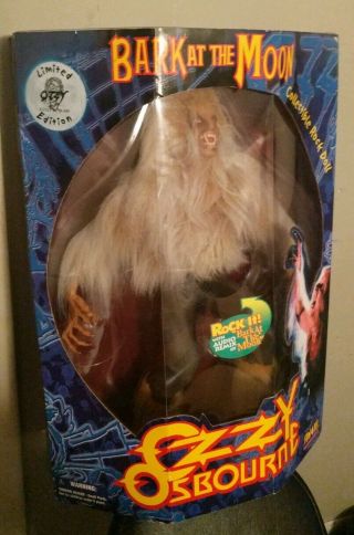 Ozzy Osbourne Bark At The Moon 18 " Collectable Figure Limited Edition