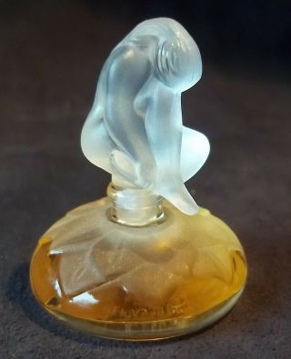Lalique Miniature Perfume Bottle (full) 1996 Limited Edition " Le Nu " Mini