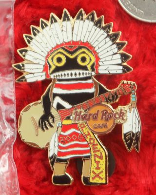 Hard Rock Cafe Pin Phoenix Kachina Doll Native American Dancer Costume Indian 1