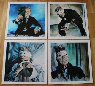 David Bowie Black Star Series Limited Edition Giclee Prints By Chris Rivers Art