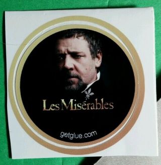 Les Miserables Russell Crowe Javert Photo Movie Sm Get Glue Sticker