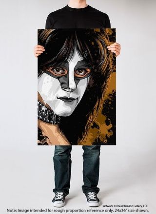 Kiss Eric Carr: Large Size Art / Poster Vintage And Modern Designs Lp / Album