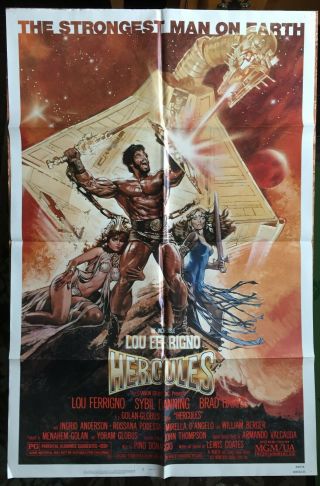 Hercules (1983) Lou Ferrigno Movie Poster 830128