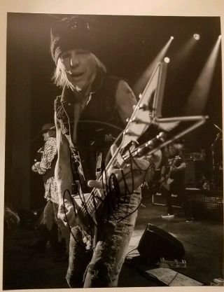 Michael Schenker Ufo Scorpions Signed Autographed 8x10 Photo