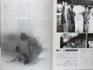 NIGHT GAMES MOVIE PROGRAM BOOK 1981 Cindy Pickett Barry Primus RARE JAPAN F/S 3