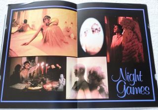 NIGHT GAMES MOVIE PROGRAM BOOK 1981 Cindy Pickett Barry Primus RARE JAPAN F/S 4