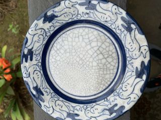 Defham Pottery Duck Plate