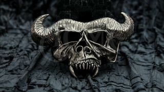 V2.  0 Acme Danzig Kiss Skull Belt Buckle Samhain Misfits Not Obey Lucifuge