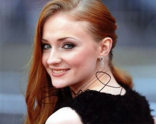 Sophie Turner Signed 8x10 Photo / Autograph Game Of Thrones X Men