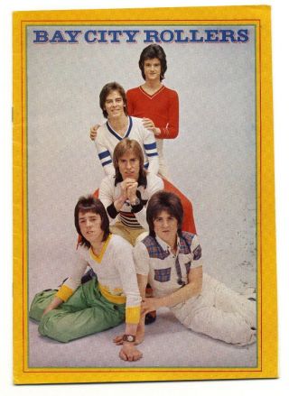Bay City Rollers 1974 Uk Concert Tour Programme