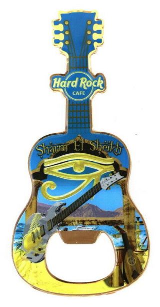 Hard Rock Cafe Sharm El Sheikh Magnet Bottle Opener