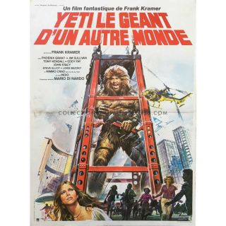 Yeti Giant Of The 20th Century Movie Poster - 15x21 In.  - 1977 - Gianf