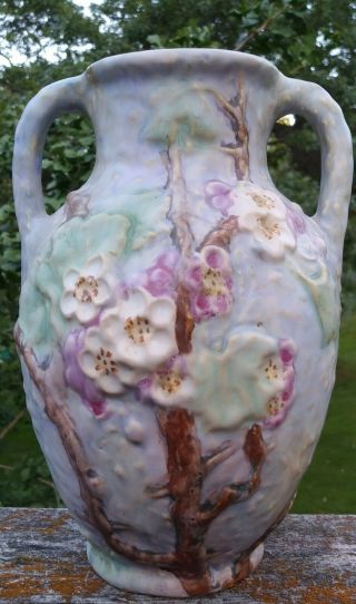 Weller Pottery Silvertone 7 1/2 " Vase