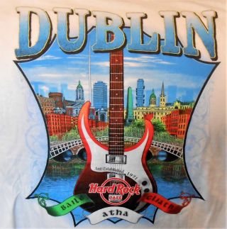 Hard Rock Cafe Dublin City Tee T - Shirt Size Adult X - Large - With Tags