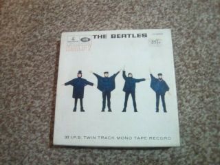 The Beatles Help Reel To Reel Tape Twin Track Mono Tape