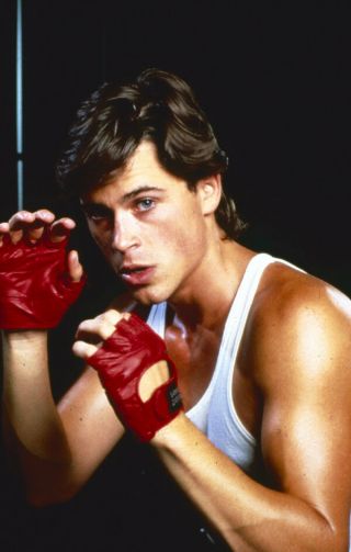 Rob Lowe 35mm Film Slide In Boxing Stance Youngblood
