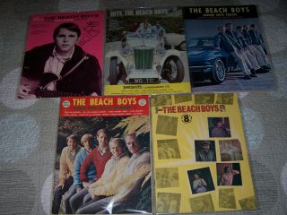 Beach Boys Song Hits Folio Set Music Books Carl Wilson Brian Wilson
