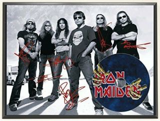 Iron Maiden Limited Edition Signature Series Picture Disc Cd Collectible Musi.