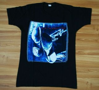 Vintage Dire Straits 1992 Tour T - Shirt Size Medium Screen Stars Authentic Rare