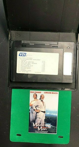 Medicine Man " Electronic Press Kit Disney Sean Connery Movie Publicity Promo P5