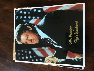 President Bill Clinton 8x10 Signed Photo Autograph Picture