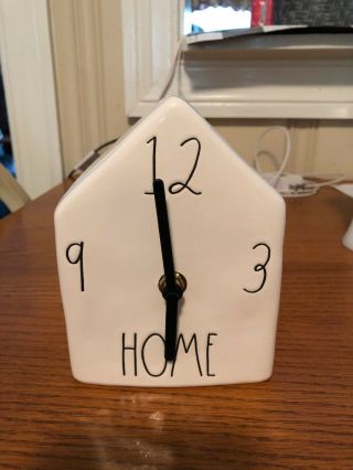 Rae Dunn Birdhouse Home Clock