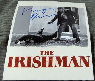 Robert Deniro - The Irishman Signed 8x10 Photo Signed W/coa