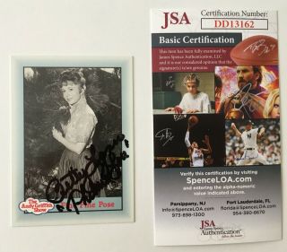 Betty Lynn Signed Autographed 1990 Andy Griffith Show Card 300 Jsa Certified
