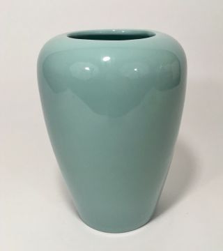 Blue Kohler Pottery Vase - Porcelain Advertising