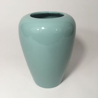 Blue Kohler Pottery Vase - Porcelain Advertising 3