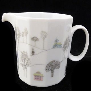 Winter Journey By Rosenthal Creamer 3.  25 " Tall Made Germany