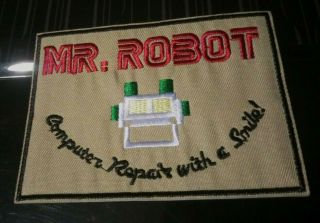 MR.  ROBOT IRON - ON PATCH 4.  25 